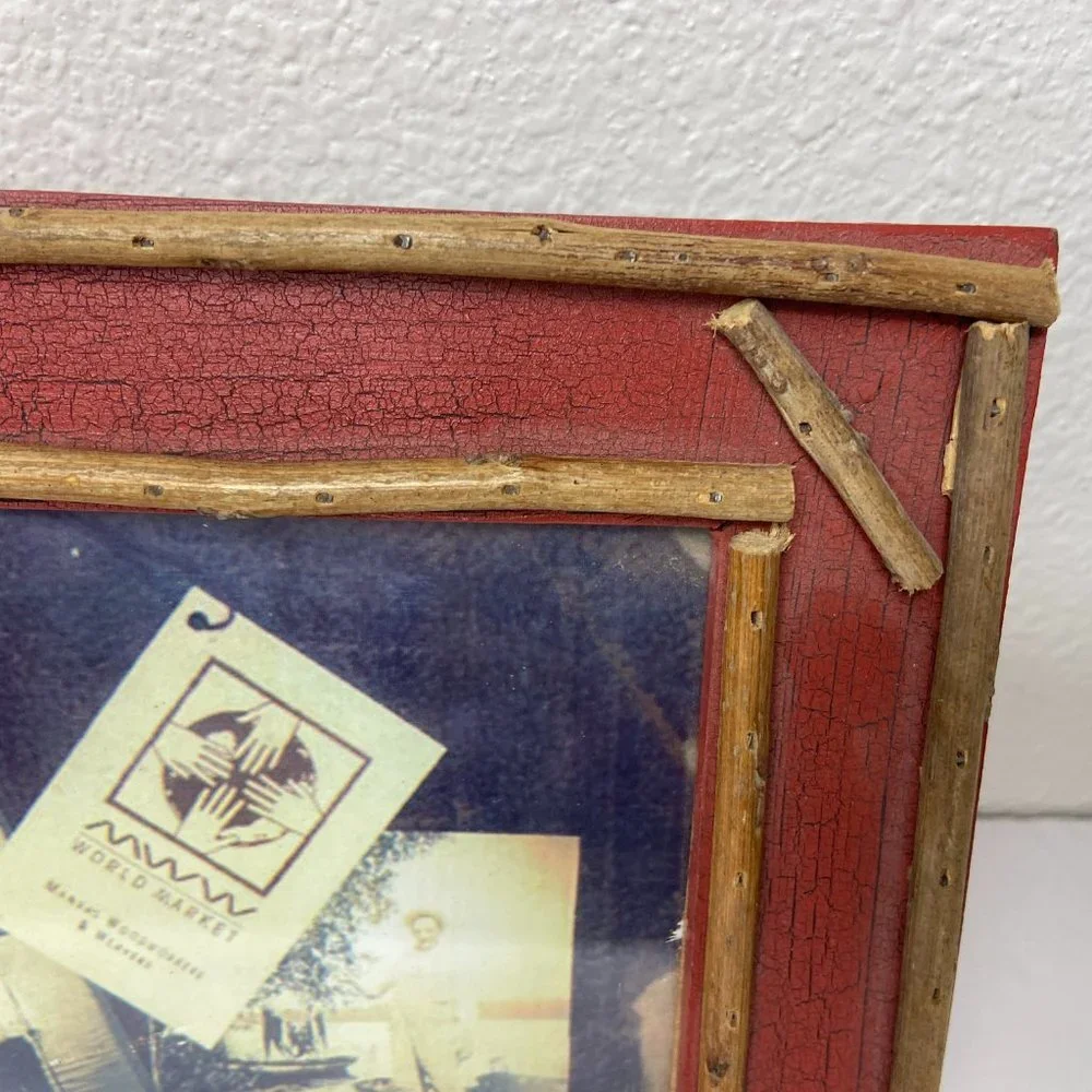 Vintage Rustic Picture Frame